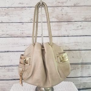 Cole Haan Leather with Patent Accents Shou…